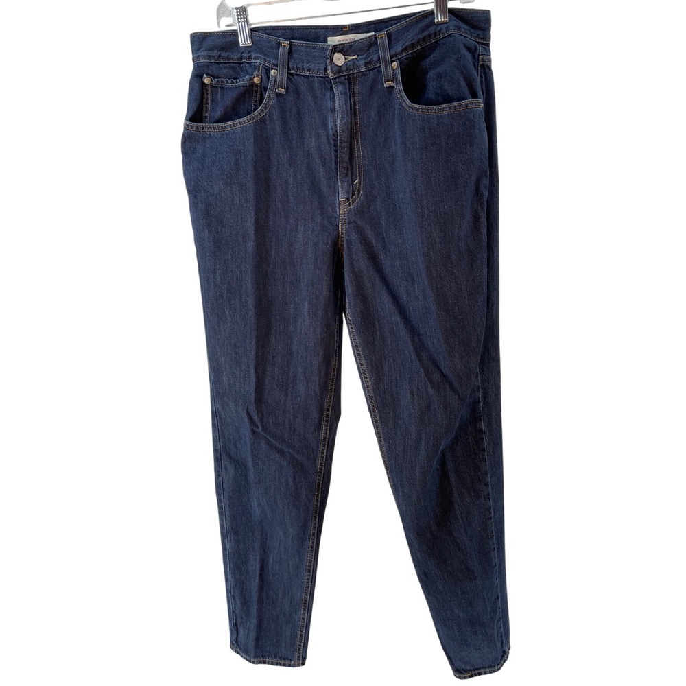 Levi's 80s Mom Jeans Dark Wash High Rise Straight Leg Women's Size 32